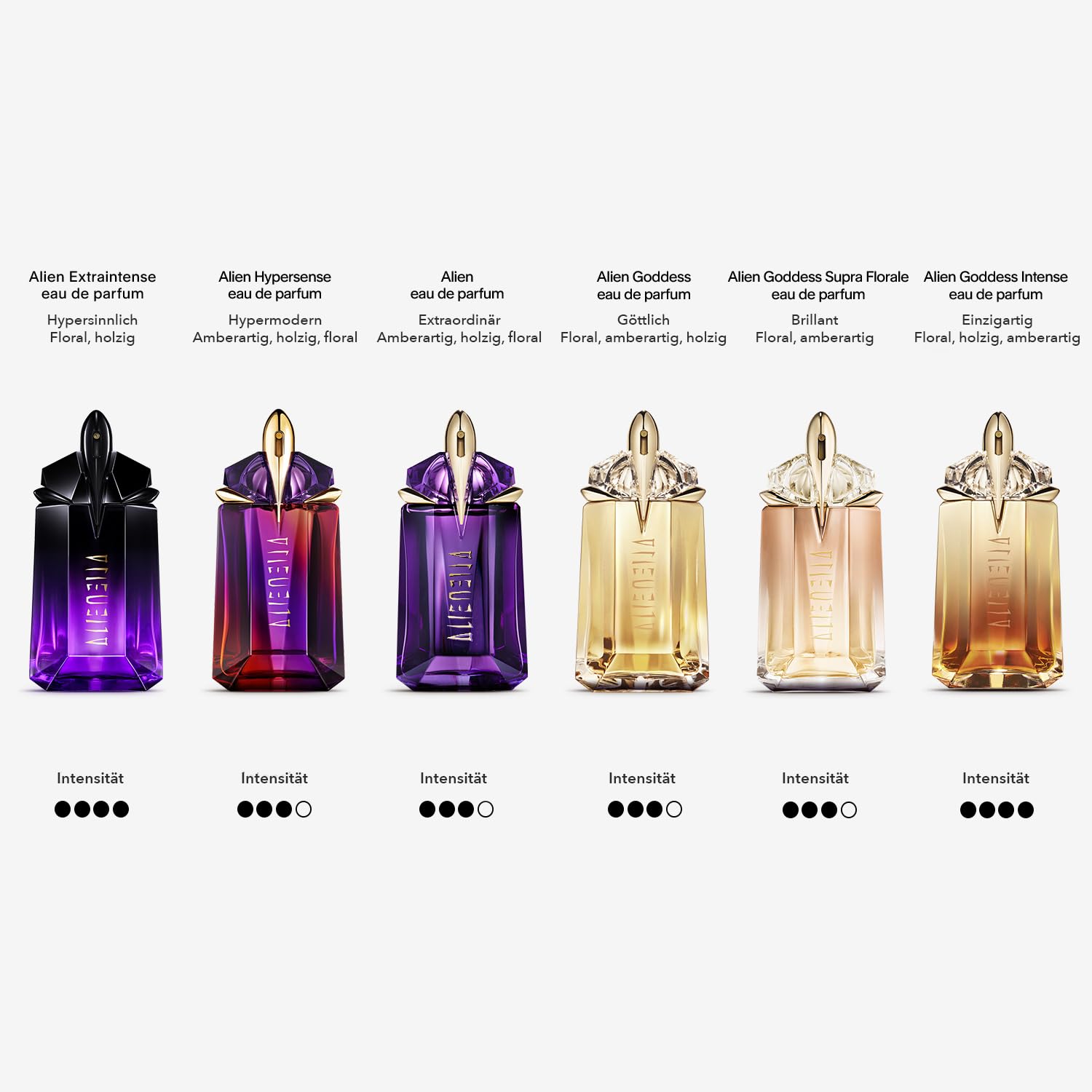 MUGLER Alien Hypersense Eau de Parfum, Damen-Parfum, Fruchtiger, holziger und blumiger Duft, Hypermodern und hyperfeminin, Nachfüllbar – Bild 5
