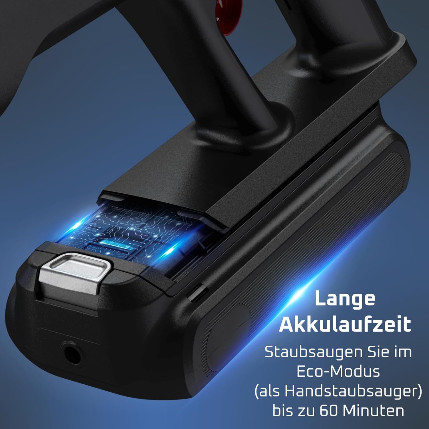 Rowenta X-Force Flex 13.60 Akku-Staubsauger, Allergikermodell, Tiefenreinigung, Flexgelenk, 150 Luftwatt, bis zu 60 Minuten Laufzeit, hergestellt in Frankreich, RH9A36WV – Bild 7