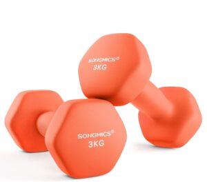 SONGMICS 2er-Pack Sechseckhanteln m...