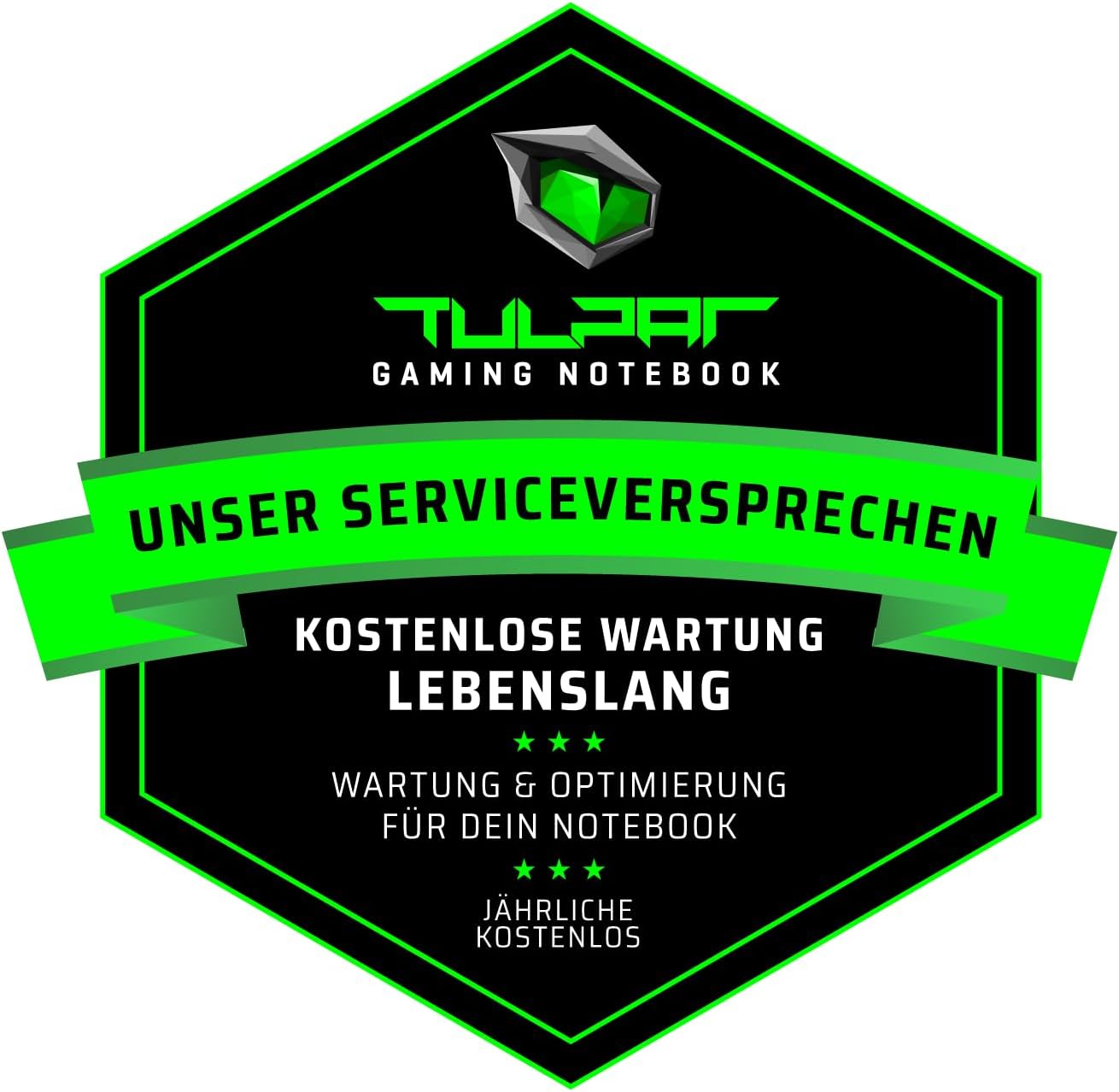 TULPAR T6 V3.6 Gaming-Laptop | 16 Zoll FHD+ 1920X1200 165HZ IPS LED-Display | Intel Core i7 14700HX | 16 GB RAM | 1 TB SSD | Nvidia RTX 5070 | Windows 11 Gaming-Notebook – Bild 3