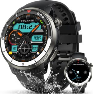 GPS Smartwatch Herren 1,43 Zoll AMO...