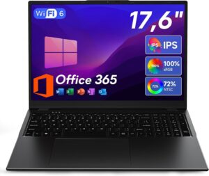 jumper Laptop 17,6 Zoll, N95 CPU, 1...