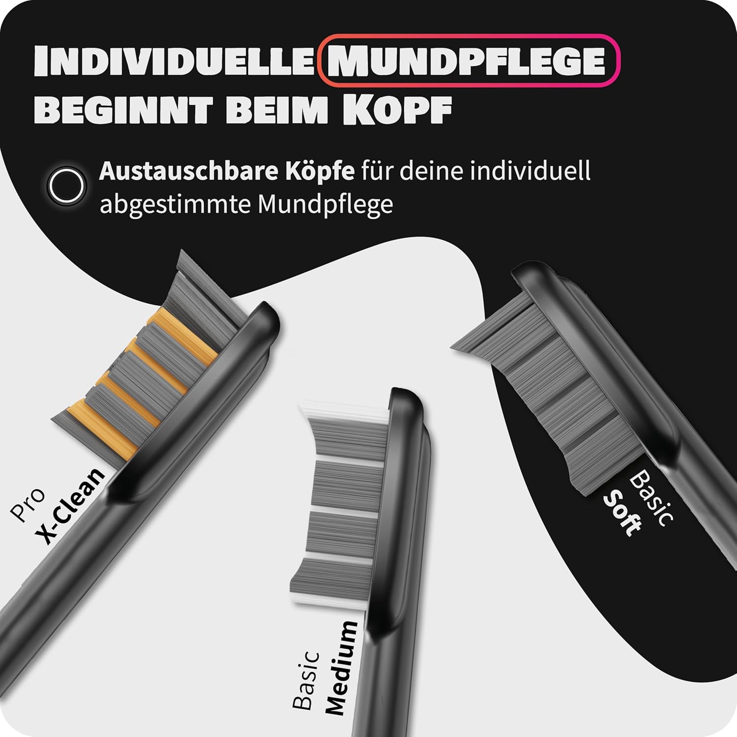 ZAHNHELD Gero G3 Elektrische Schallzahnbürsten mit 2 Bürstenköpfen und 2 Reiseetuis für eine schonende und effektive Reinigung – Bild 7