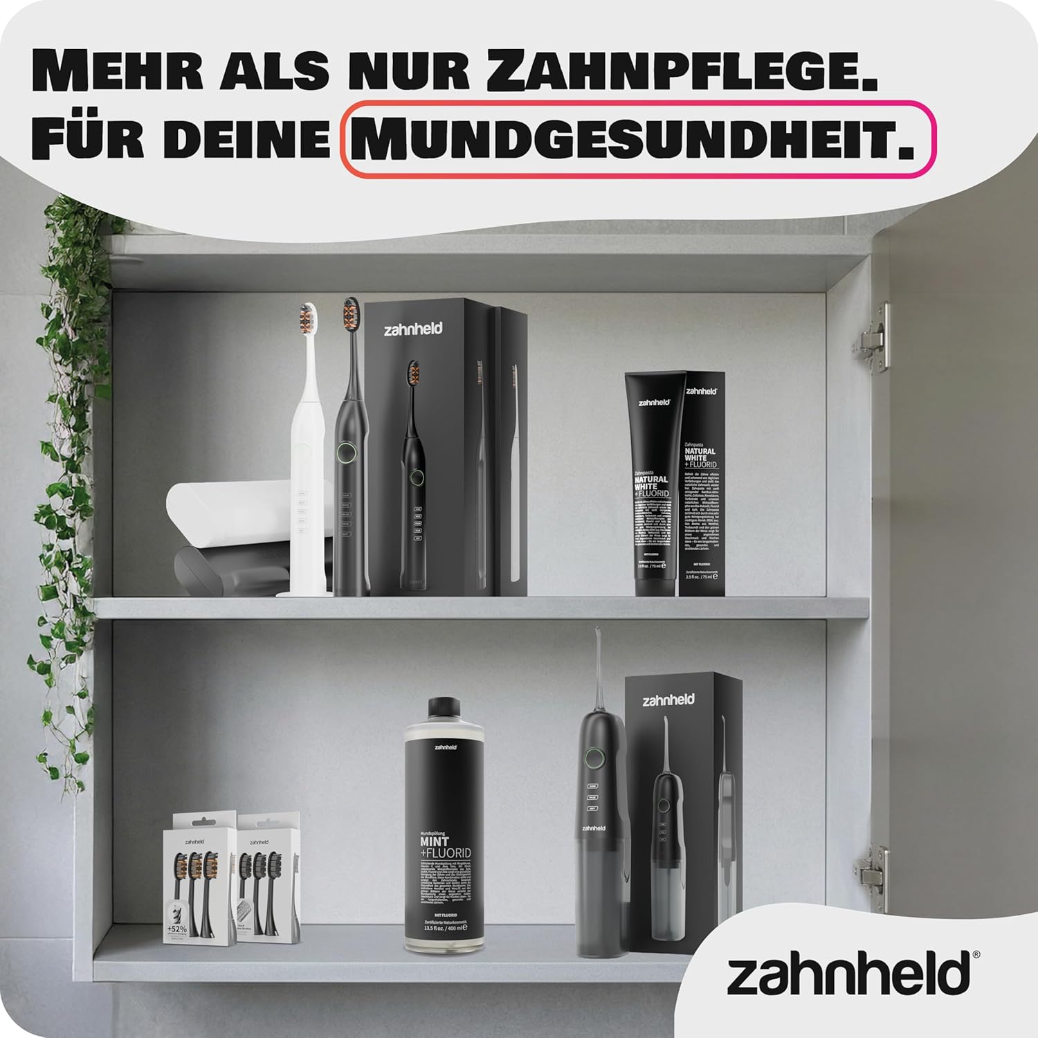 ZAHNHELD Gero G3 Elektrische Schallzahnbürsten mit 2 Bürstenköpfen und 2 Reiseetuis für eine schonende und effektive Reinigung – Bild 8