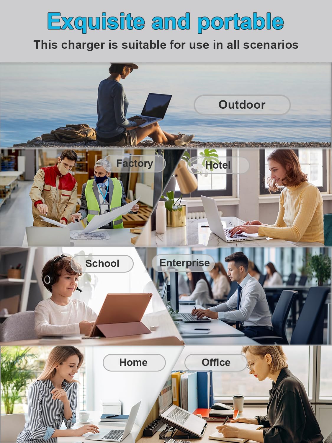 Chromebook-Ladegerät, USB Typ C, 45 W, für Lenovo, Acer, HP, Dell, Asus, Samsung, Google Pixel, Huawei, Chromebook, Matebook, Laptop, Netzteil, Ladekabel, Adapter – Bild 7