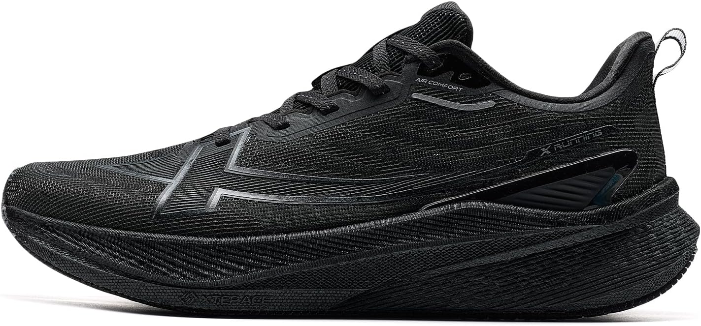 XTEP Professional 2000 km Herren-Laufschuhe für Prüfungstraining, hohe Dämpfung, starkes Rückstoßvermögen, rutschfeste und langlebige Sportschuhe, ideal für Langstreckenläufe ab 10 km