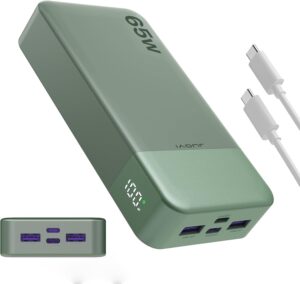 JUOVI Power Bank 65 W, Power Bank 2...
