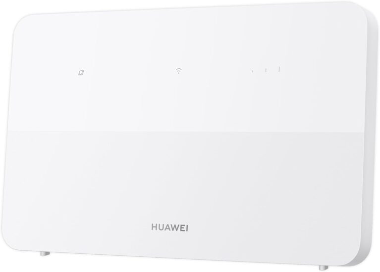 HUAWEI 4G CPE 5, B636, LTE-WLAN-Router mit 400 Mbit/s, Wi-Fi 6, 4G-Nano-SIM-Steckplatz entsperrt, keine Konfiguration erforderlich, 128 Geräte verbinden, visualisierte WLAN-Diagnose