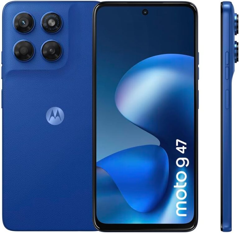 Motorola Moto g47 Smartphone (6,67 Zoll FHD+, 108 MP Kamera, 8/128 GB, 5100 mAh, Android 16), Pantone Nautical Blue