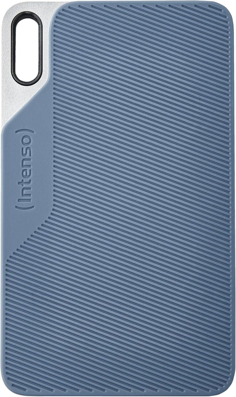 Intenso TX100 1 TB externe SSD – USB 3.2 Gen 1x1 (5 Gbit/s), bis zu 500 MB/s – schnelle Speicherung für PC, Laptop, Mac, PS5, PS4 und Xbox – kompakt und stoßfest