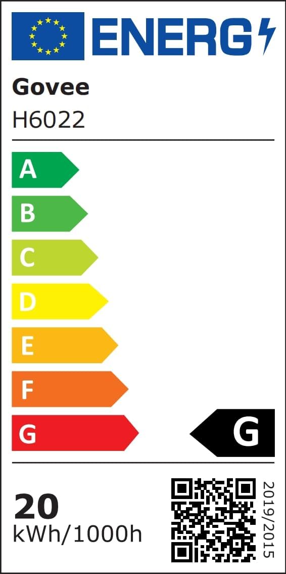 Govee LED-Tischlampe, Nachttischlampe, Touch-dimmbar RGBICWW, Alexa-Steuerung mit über 70 Szenenmodi, 500 Lumen, funktioniert mit Materie, 2700–6500 K, für Wohnzimmer und Schlafzimmer – Bild 11