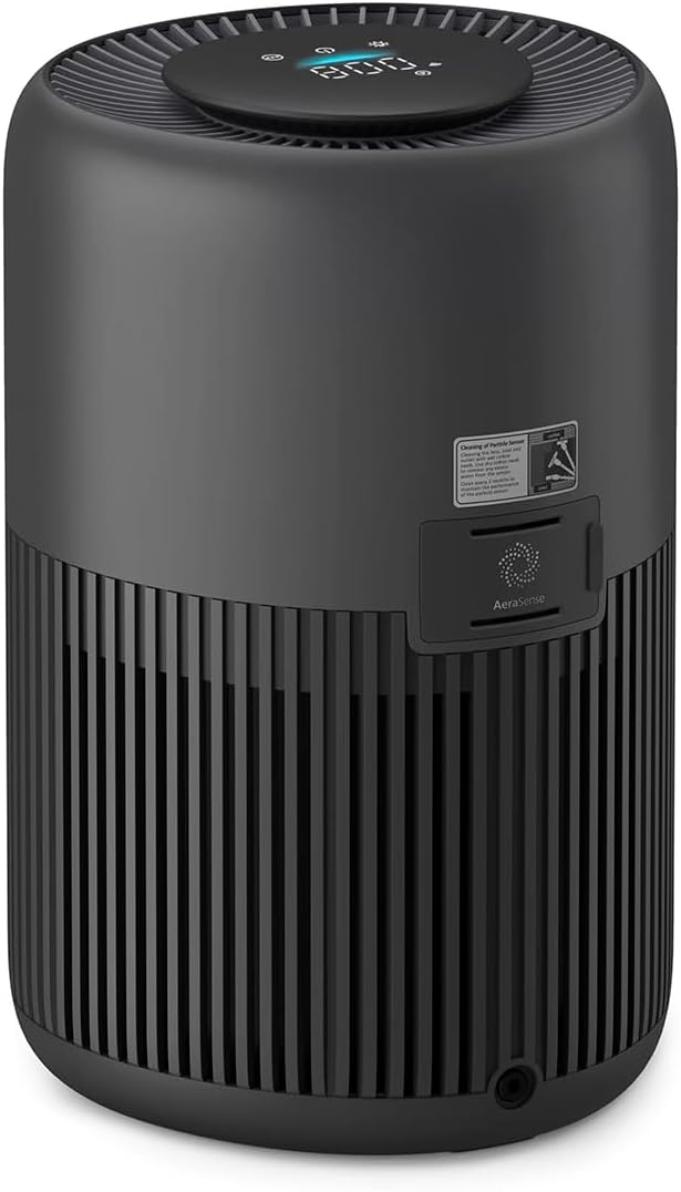 Philips Luftreiniger 900 Serie, HEPA NanoProtect + Aktivkohlefilter, CADR 250 m³/h für 65 m² Allergiker, leise, intelligent und energieeffizient (AC0951/13) – Bild 2