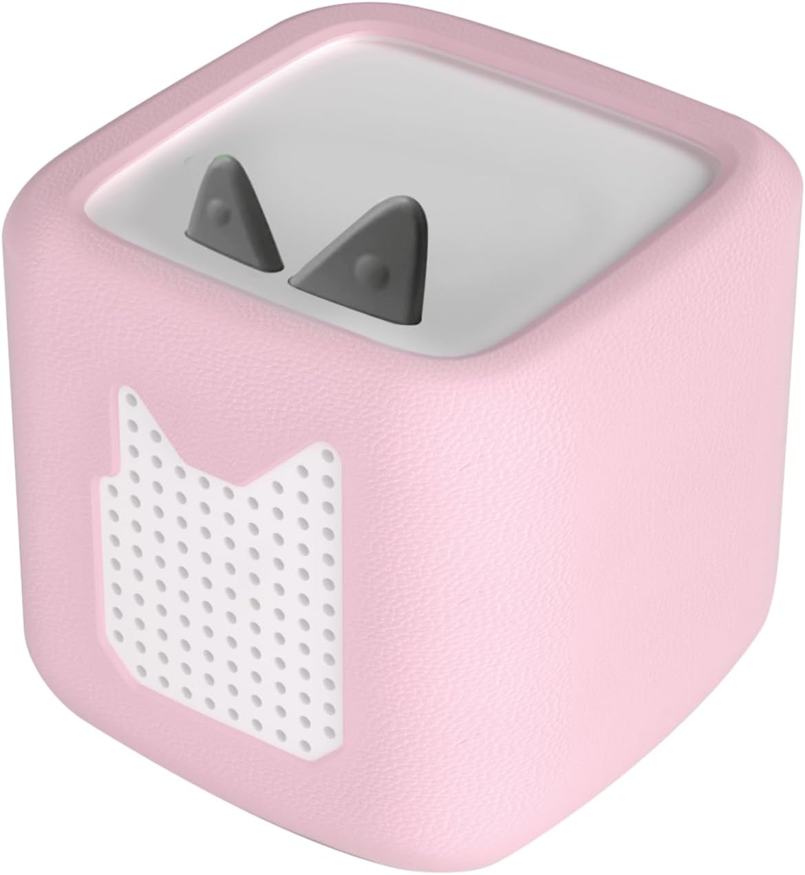Schutzhülle für Toniebox 2 Audio Player, Silikon Case Cover für Toniebox 2 Zubehör, stoßfest, rutschfest, Rundumschutz, Schutzhülle für Tonie Box 2, weiche Silikonhülle für Musikbox (Rosa)