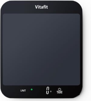 Vitafit 15 kg Küchenwaage, Genauig...