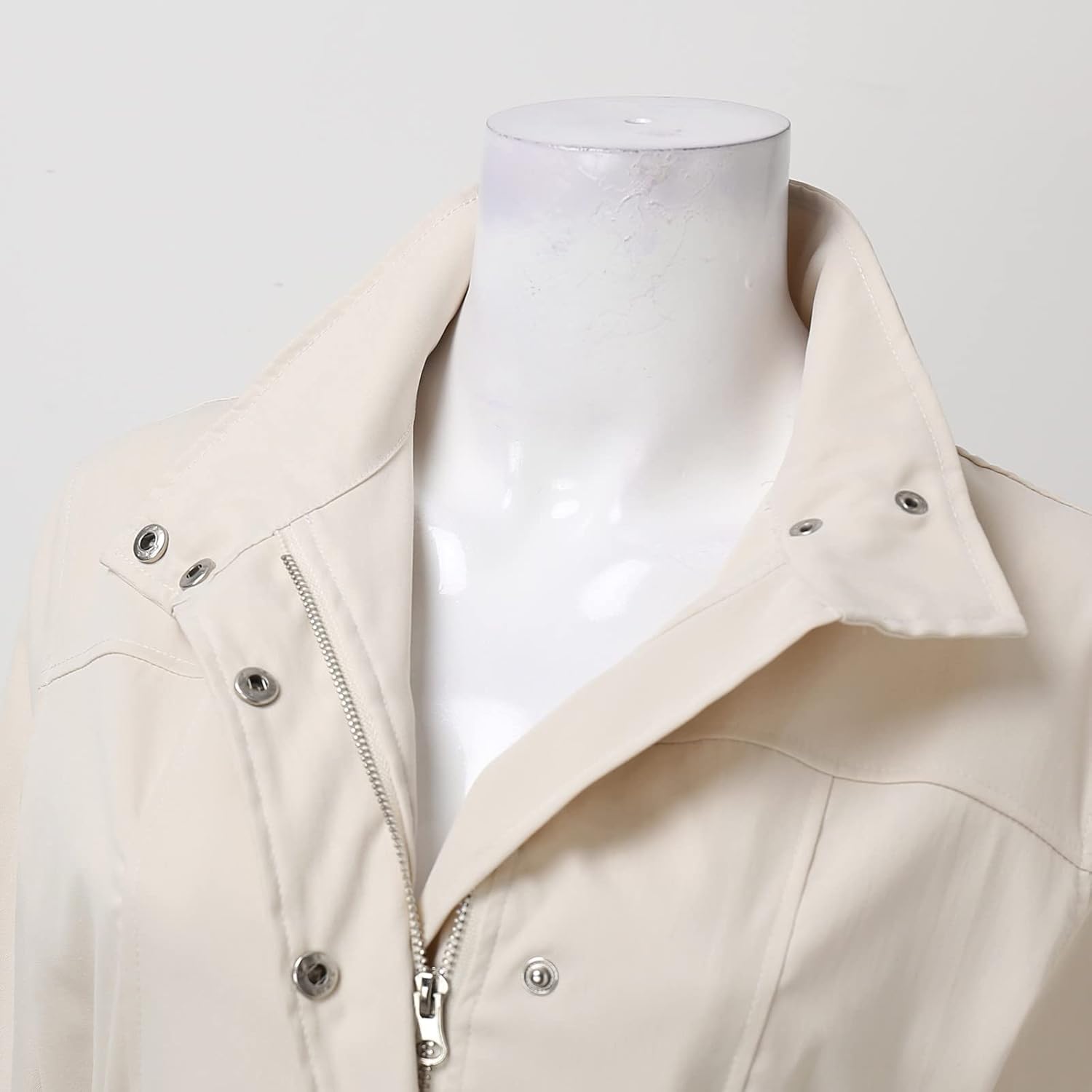 Generisch Damen Jacke Frühling Leichte Bomberjacke Langarm Übergangsjacke Sommer Frühlingsjacke Frühling Damen Jacken – Bild 6