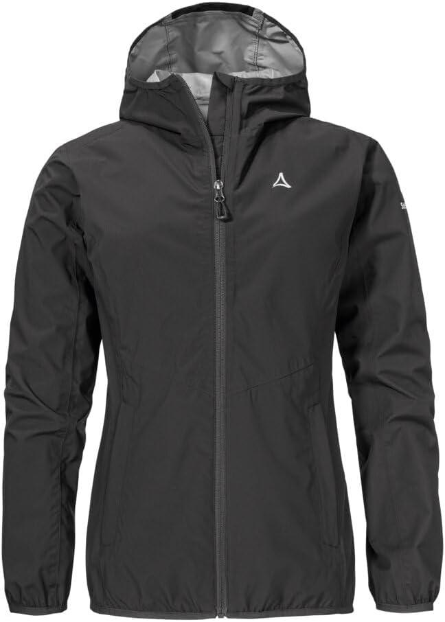 Schöffel Style Migandi WMS Damen Allwetterjacke mit 2-Wege-Stretch, verstellbarer Kapuze, wasserdicht und atmungsaktiv