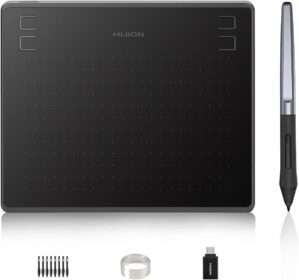 HUION HS64 Grafiktablett, 4 Express...