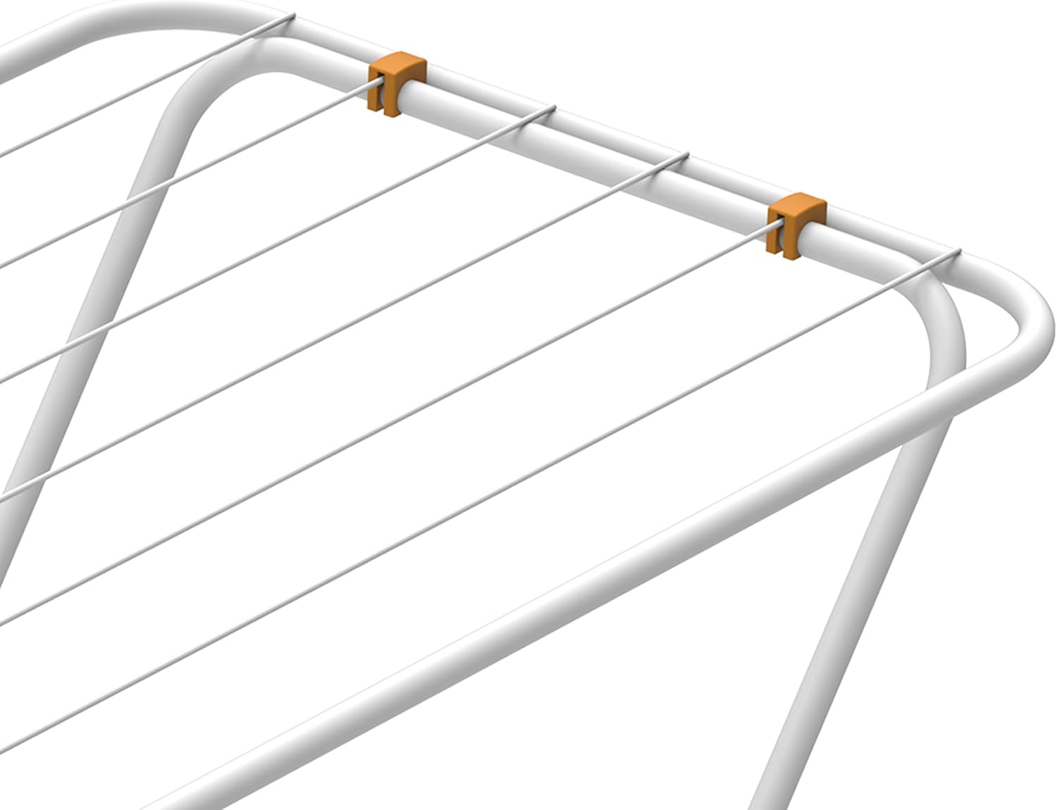 Rörets – Rapid White Wäscheständer – 7 m Trockenlänge und kompaktes Design – 42 x 81 x 84 cm – Wäschetrockner mit Qualität und Funktionalität von Schwedens führender wachsender Standmarke – Bild 4