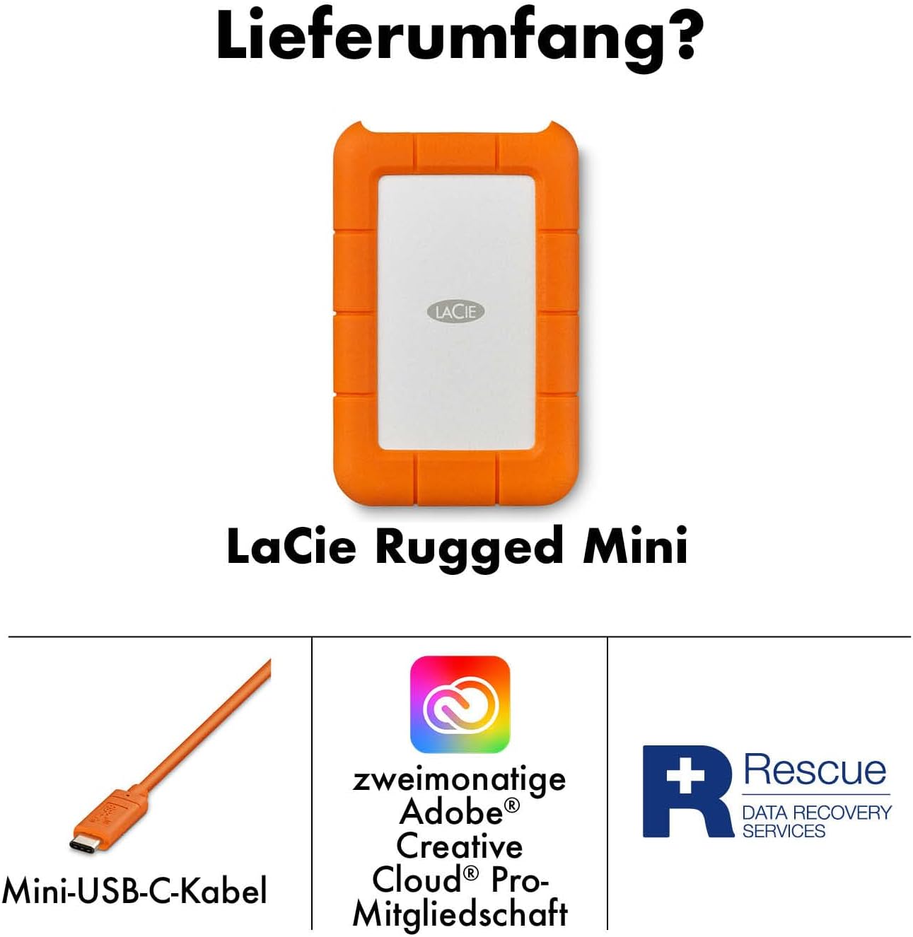 LaCie LA Robuste externe Festplatte – Bild 3