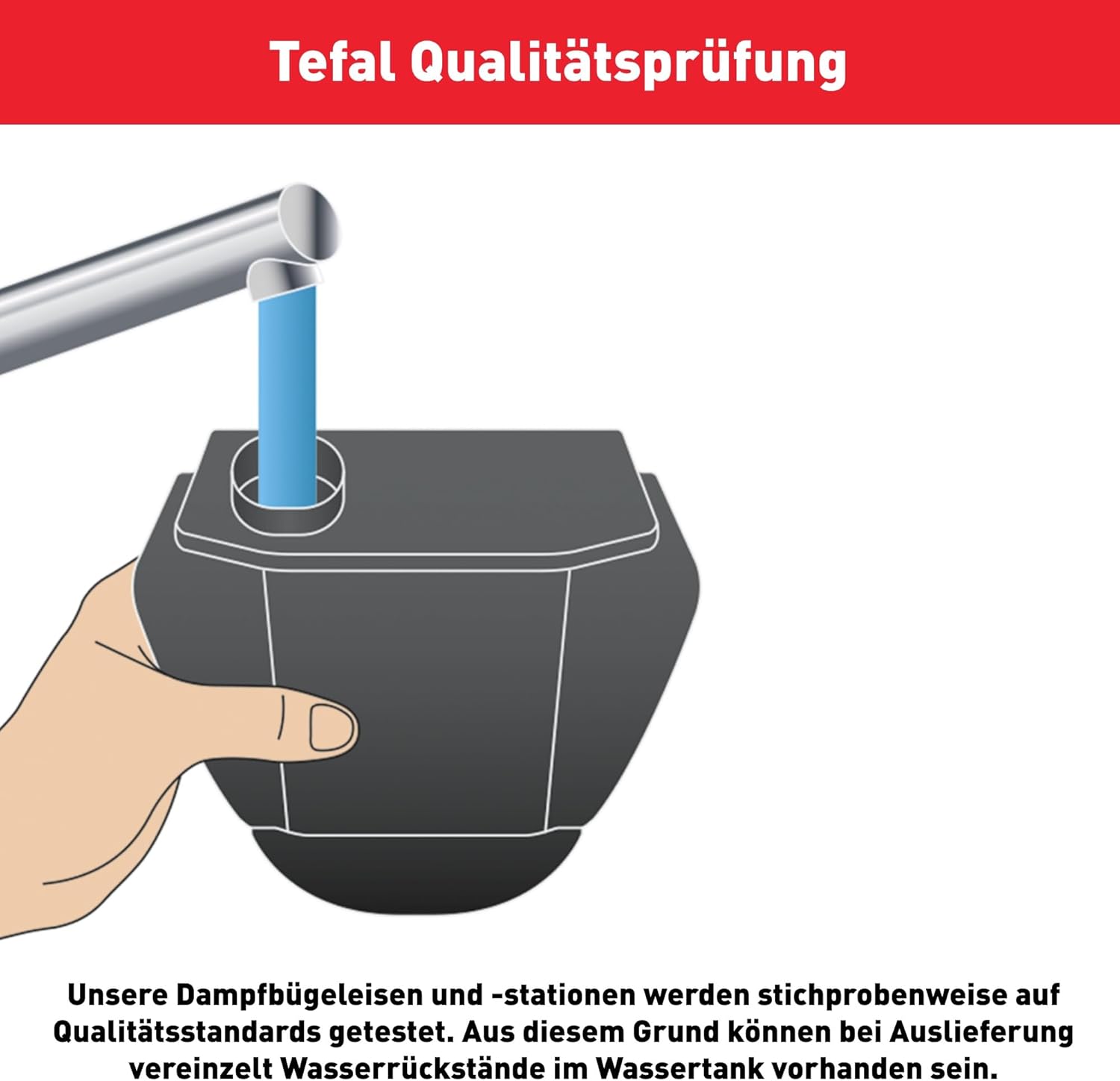 Tefal Espress Dampfbügelstation – Blau/Weiß – Bild 11