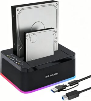 Festplatten-Dockingstation Dual Bay...
