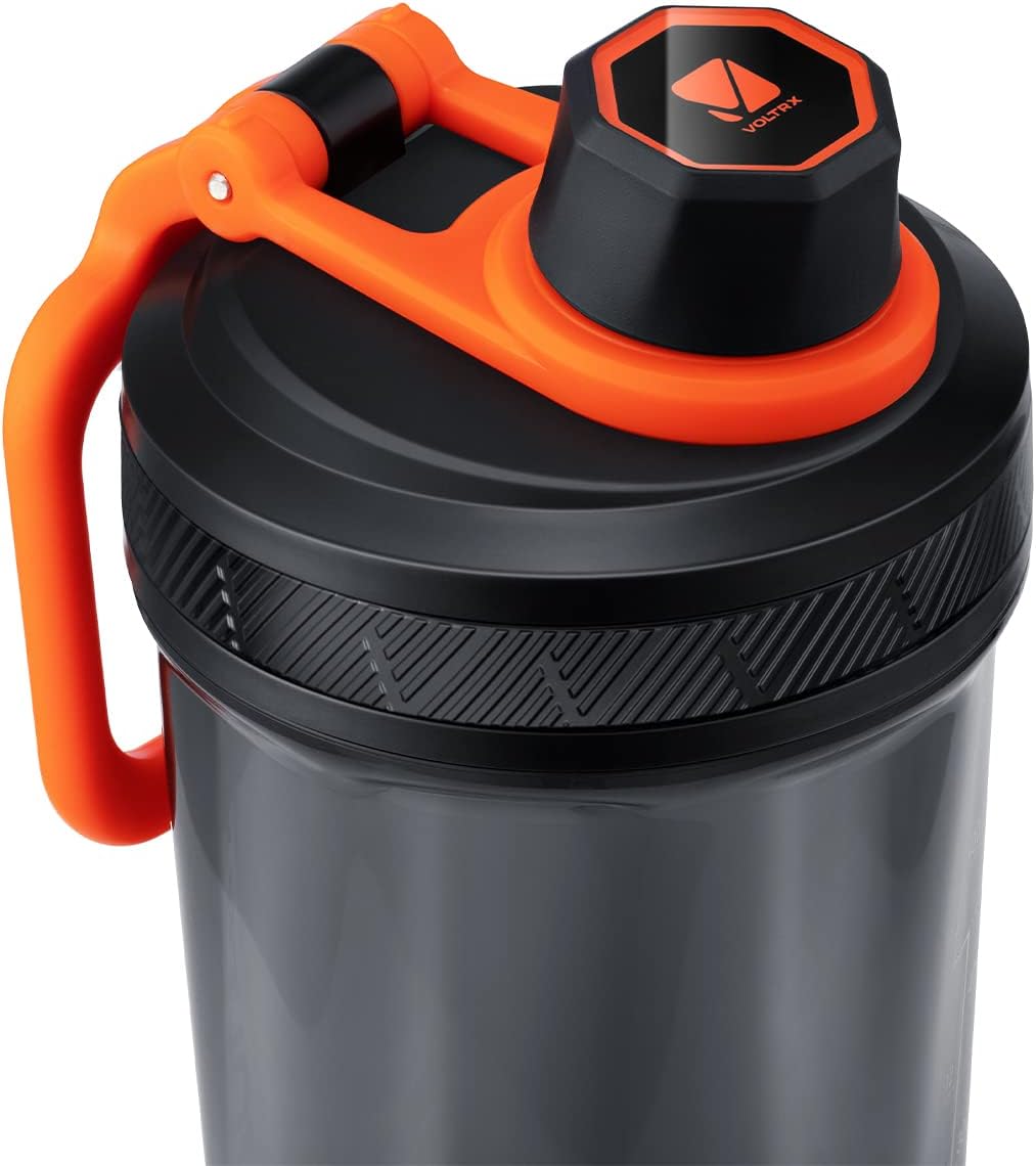 VOLTRX Shaker-Flasche, wiederaufladbarer Gallium-USB-C-Elektromixer, Shaker-Becher für Protein-Shakes und Mahlzeitenersatz-Shakes, BPA-frei, mit Tritan, 680 ml – Bild 2