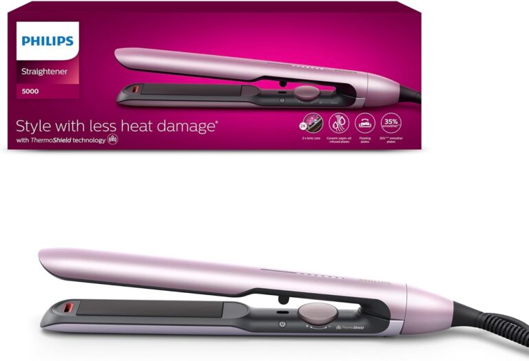 Philips BHS530/00 5000-Serie, ThermoShield-Technologie, Ionisationsfunktion, Keramikplatten mit Arganöl, Hellrosa