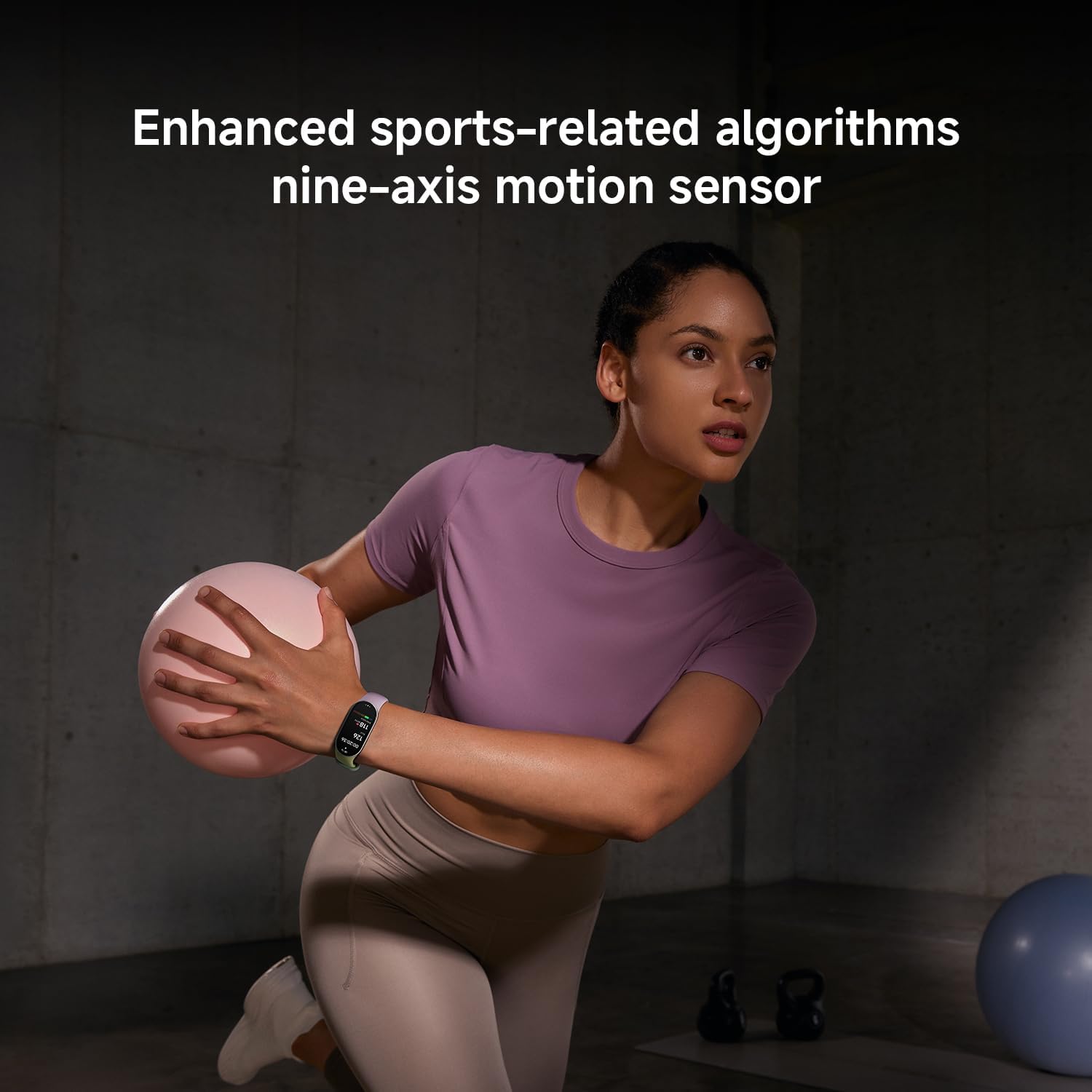 Xiaomi Smart Band 10, Smartwatch, Fitness-Tracker, 1,72-Zoll-AMOLED-Display, 21-Tage-Akku, 5ATM Wasserbeständigkeit, SPO₂- und Herzfrequenzmesser, Schlafmonitor, 150+ Sportmodi, Pink – Bild 9