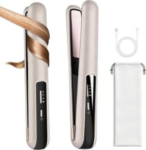 Kabelloser Mini-Haarglätter – 2-...