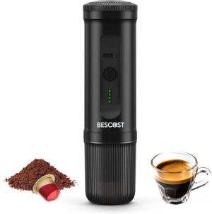 Tragbare Espressomaschine mit Akku ...