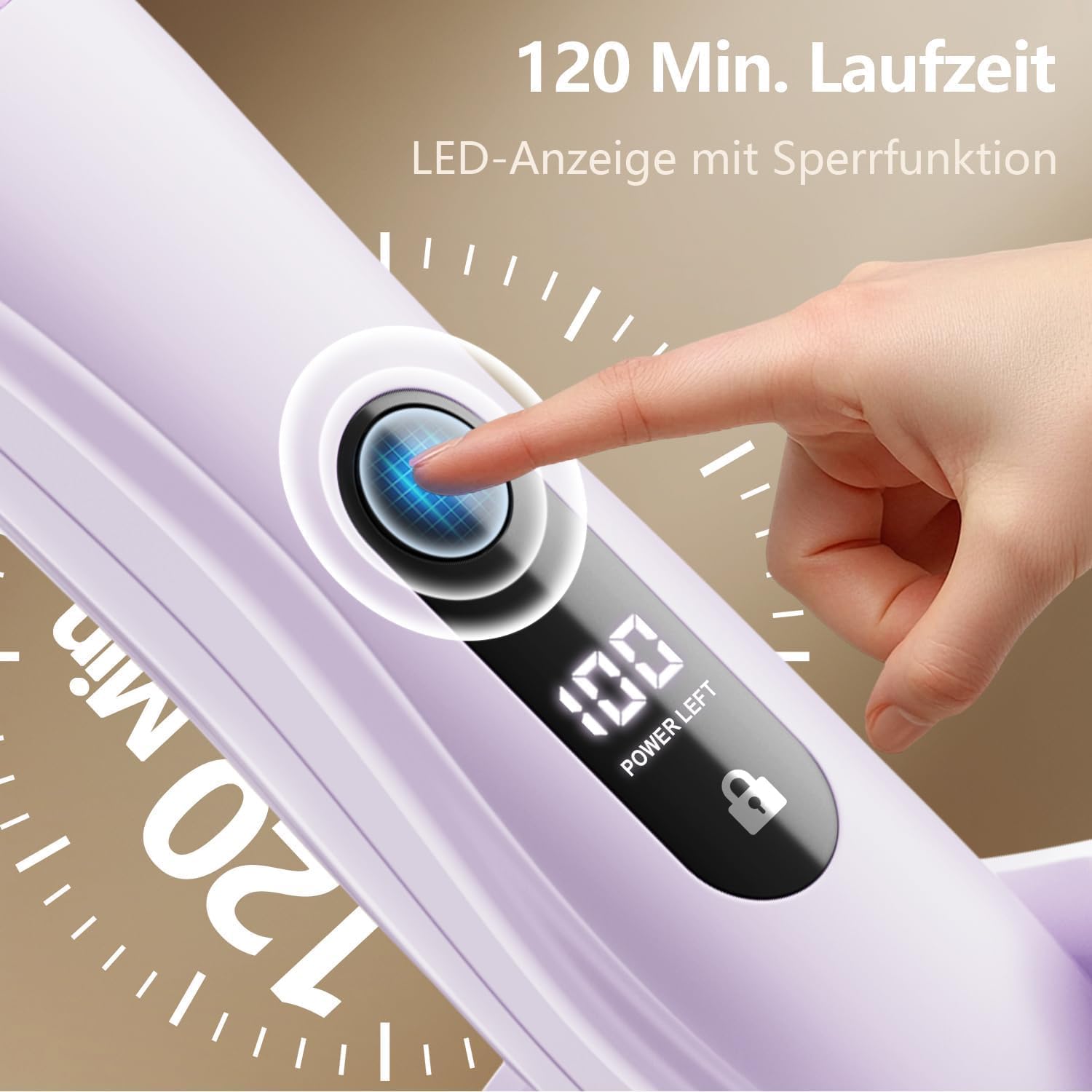 Intimrasierer für Damen, Damen-Intimbereich sanft, 2-in-1 elektrischer Damenrasierer, Bikini-Trimmer wasserdicht für Körper-Gesichtshaare, Damenrasierer, Geschenke für Frauen – Bild 7