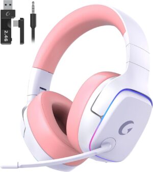 Gvyugke Kabelloses Gaming-Headset f...