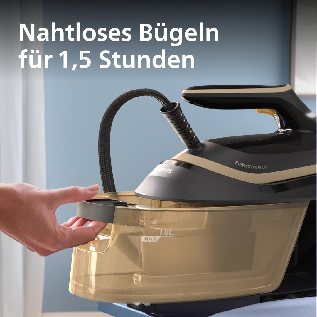 Philips Domestic Appliances PSG6064/80 Dampfbügeleisen, Gold, 600 g Dampfstoß – Bild 4