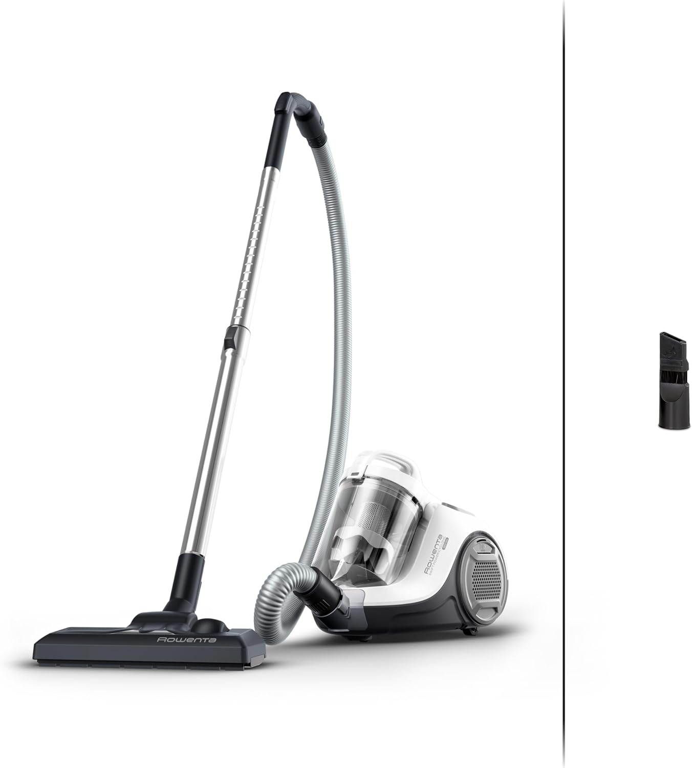 Rowenta Swift Power Zyklon-Staubsauger – 900 W starke Saugleistung, kompakt und leicht, 1,2 l Staubbehälter, 77 dB leise, 25 Fuß Aktionsradius, beutelloser Staubsauger für Hart- und Teppichböden