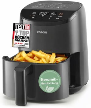 COSORI Heißluftfritteuse klein 2L,...