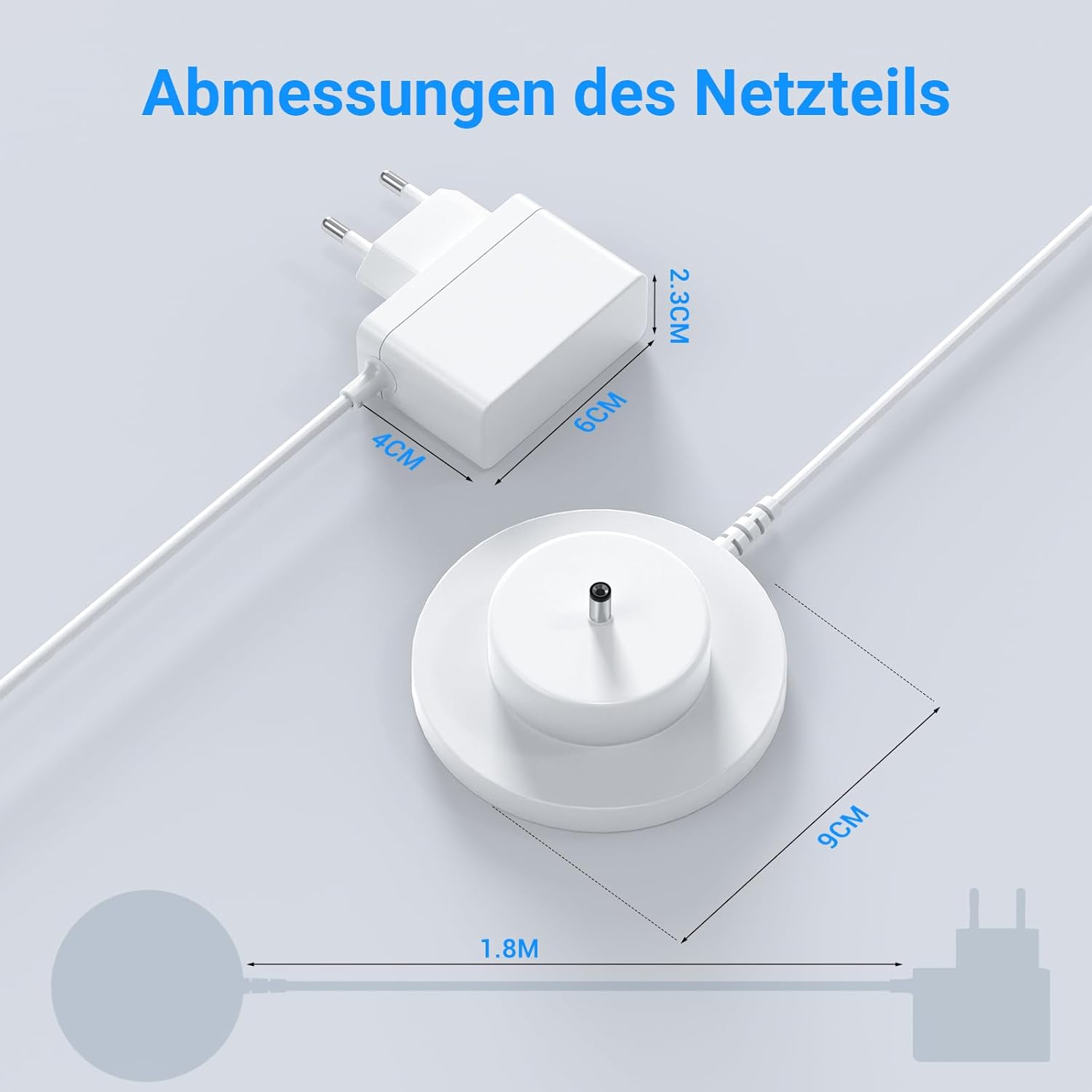 MULTIM 9V Ladestation Ladegerät für Toniebox, kompatibel mit Tonie Box Audio Player, kann das Original Toniebox Ladekabel ersetzen – Bild 4