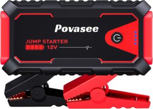 Povasee Starthilfe-Powerbank, 5000 ...