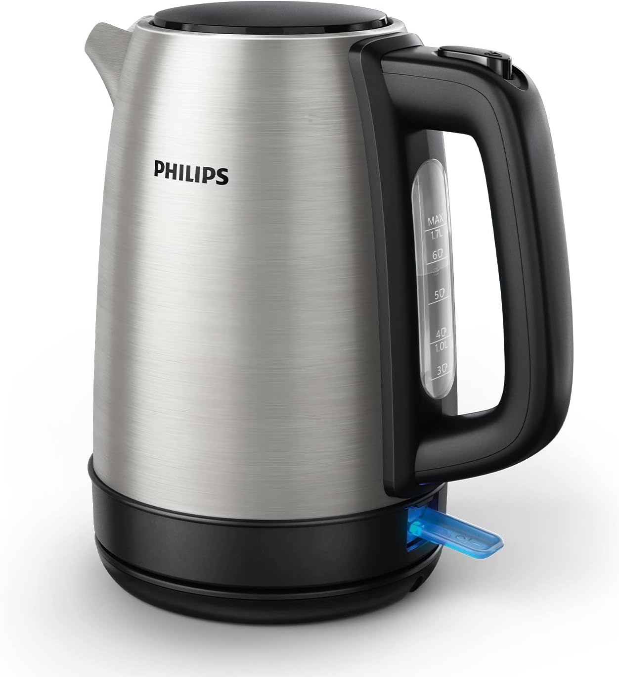 Philips HD9350/90 Wasserkocher (2200 Watt, 1,7 Liter, Edelstahl) – Bild 2