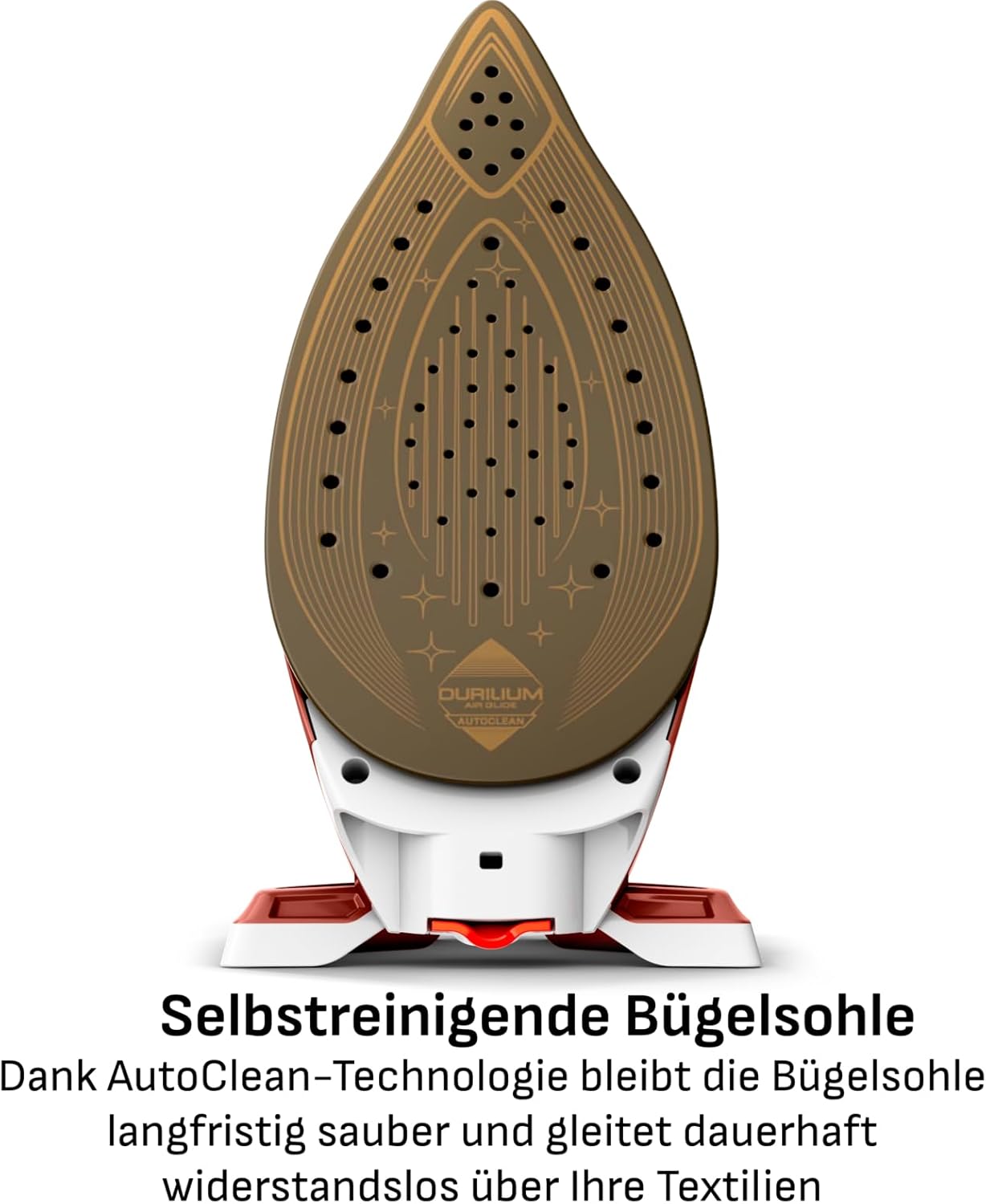 Tefal SV8110 Express Power Dampfbügelstation, 420 g/min Dampfstoß, 120 g/min kontinuierliche Dampfleistung, Smart Temp-Technologie, Kalksammler, XL-Wassertank, Terrakotta/Weiß – Bild 6