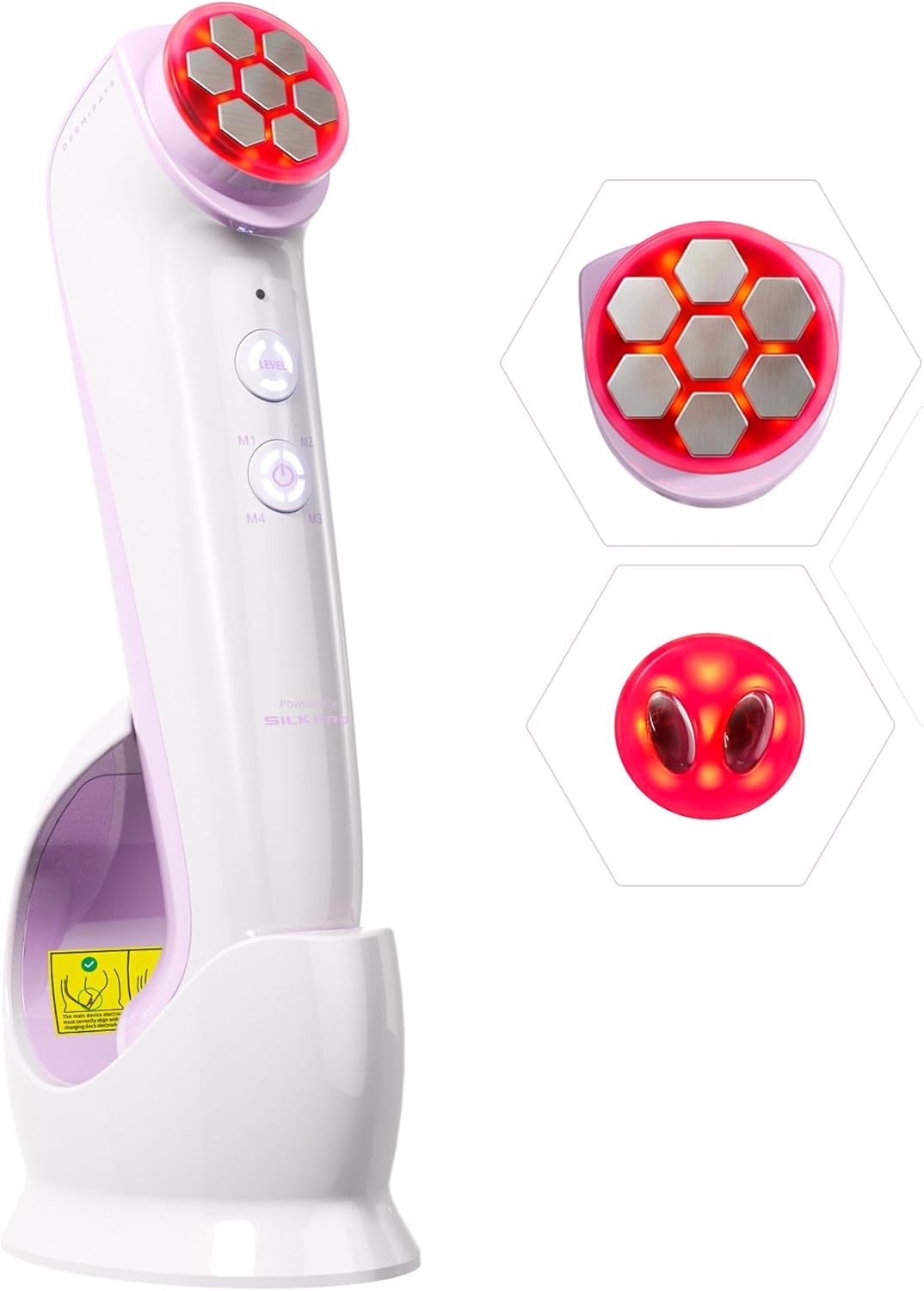 DermRays Cosmetics M1.4 Limo Little Face, LED-Rotlicht, LED-Geräte für Anti-Aging, Gesichtsstraffung, Falten, Brust und Ausstrahlung
