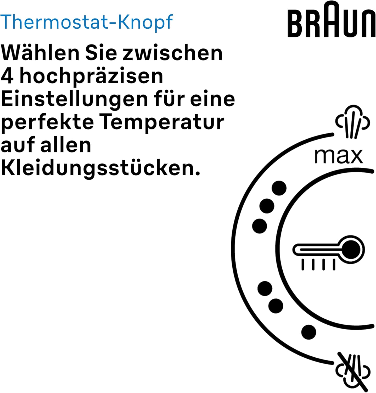 Braun CareStyle 1 Pro IS1514 VI Dampfbügeleisen – Dampfbügeleisen mit FreeGlide 3D-Technologie, Vertikaldampf, Anti-Tropf-Funktion, 1,7 l Wassertank, 6 bar, 120 g/min, 2200 W, Lila – Bild 5