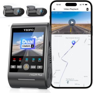 VIOFO A229 Plus 3 Objektiv 2K + 2K ...