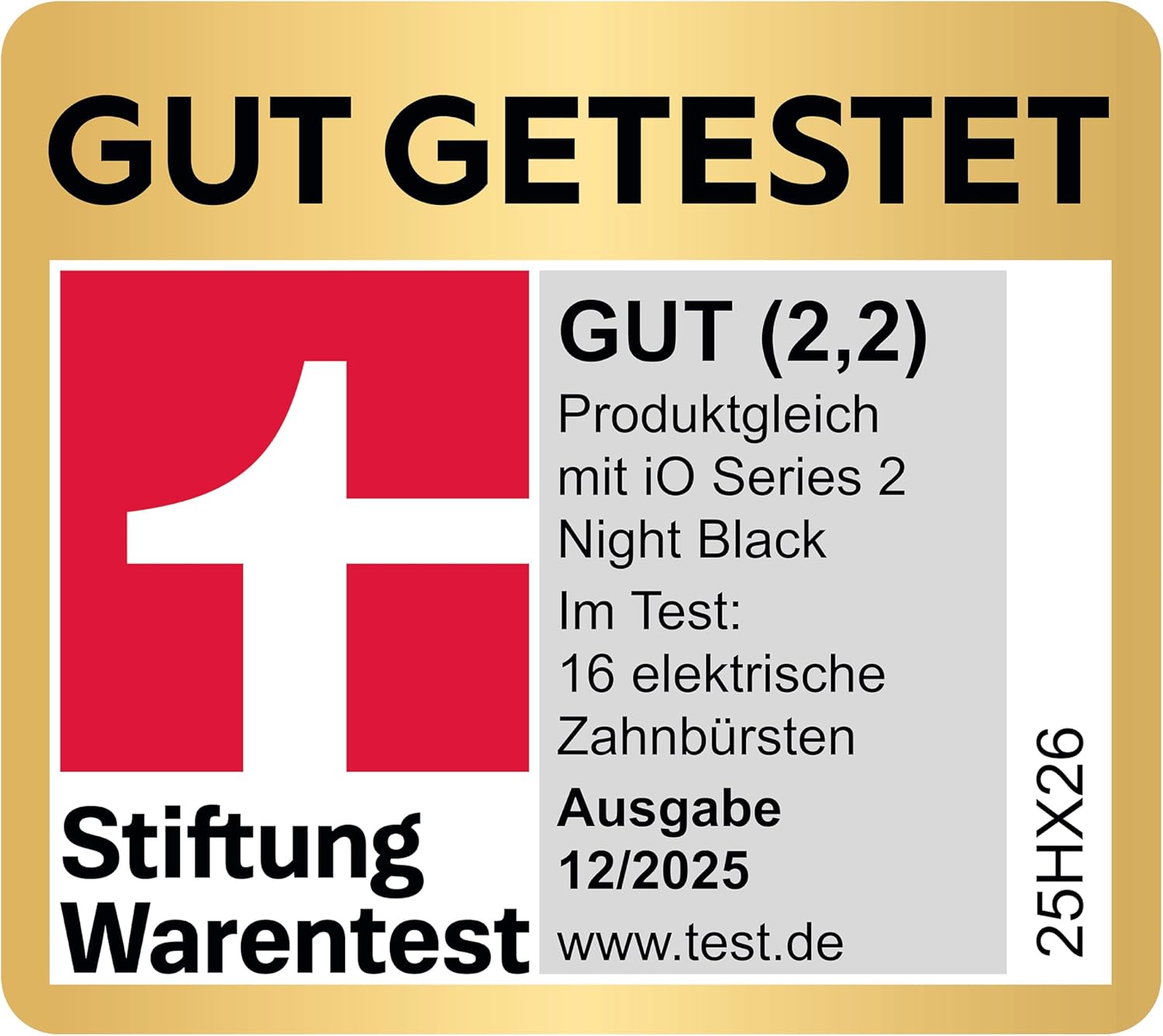Oral-B iO Series 2 Elektrische Zahnbürste, DUO-Pack, zwei Zahnbürstenköpfe, 3 Putzmodi für die Zahnpflege, Reiseetui, Reise-Nachfüllhalter, entworfen von Braun, Nachtschwarz/Waldgrün – Bild 2