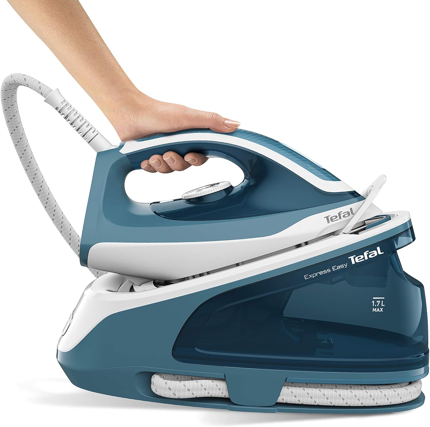 Tefal Espress Dampfbügelstation – Blau/Weiß – Bild 3