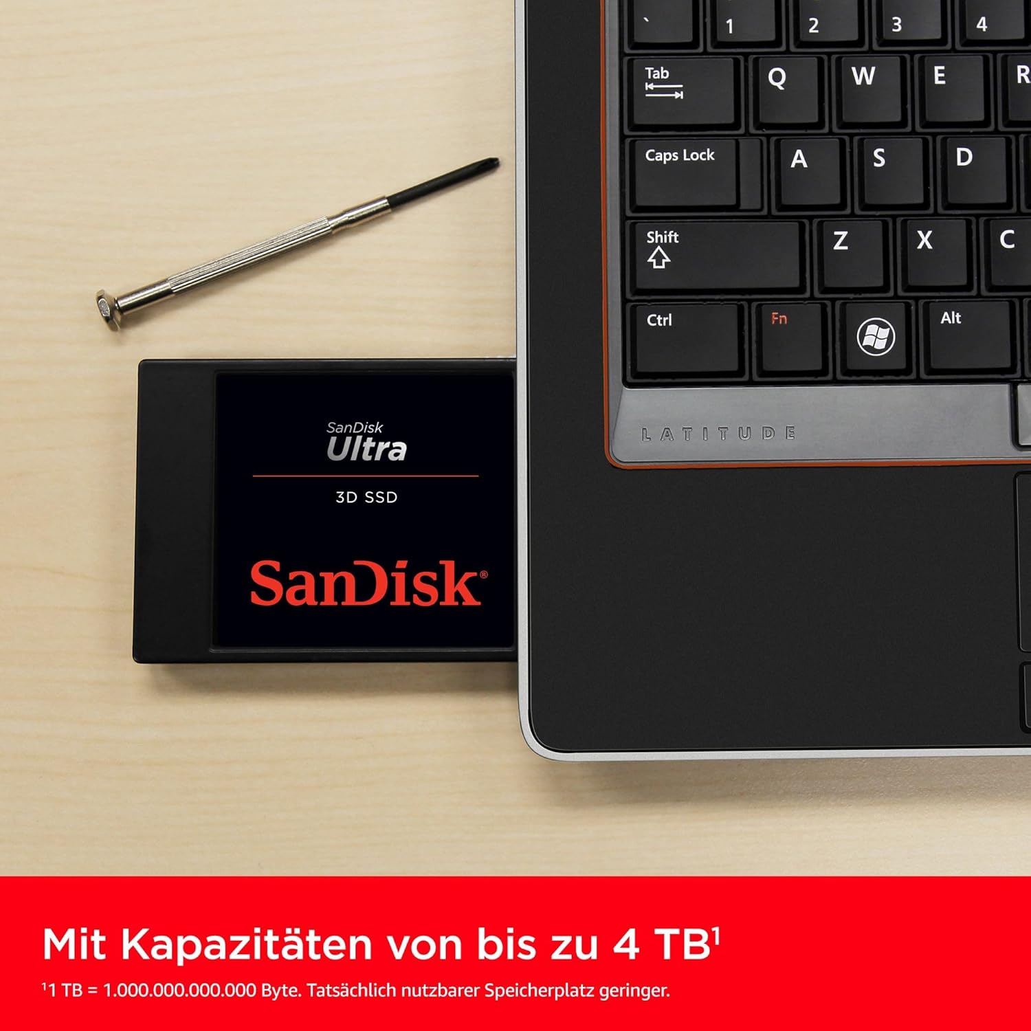 SanDisk Ultra 3D SSD interne Festplatte, 500 GB, 2,5 Zoll, stoßfest, 3D NAND Technologie, N-Cache 2.0 Technologie, 560 MB/s Übertragungsraten, schwarz – Bild 5