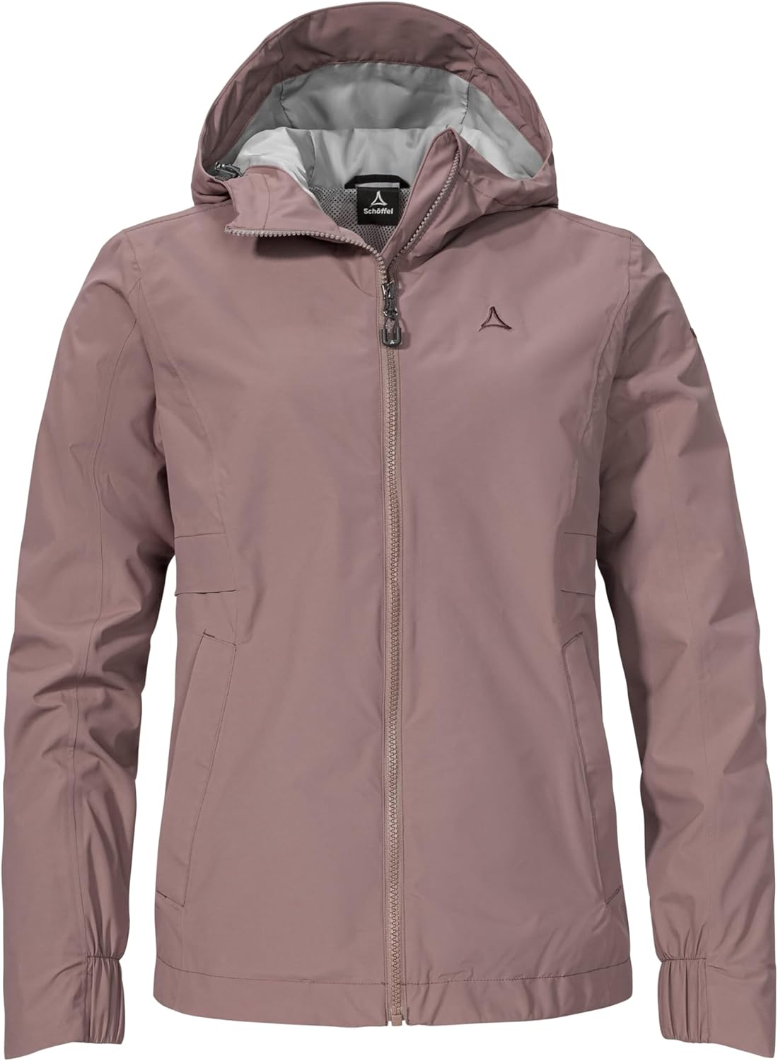Schöffel Damen Jacke Style Bohorok WMS wasserdichte atmungsaktive Outdoorjacke elegante Funktionsjacke mit Kapuze und Stufensaum