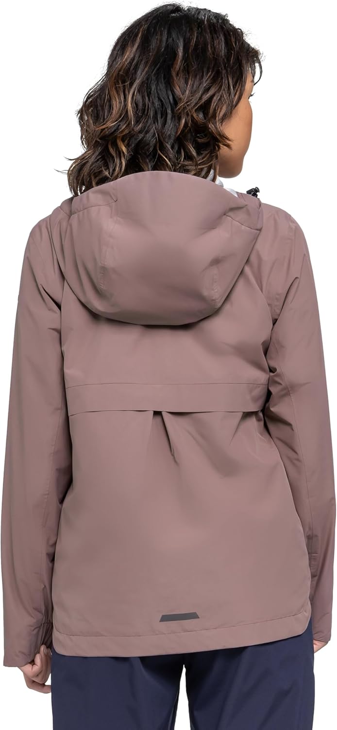 Schöffel Damen Jacke Style Bohorok WMS wasserdichte atmungsaktive Outdoorjacke elegante Funktionsjacke mit Kapuze und Stufensaum – Bild 3