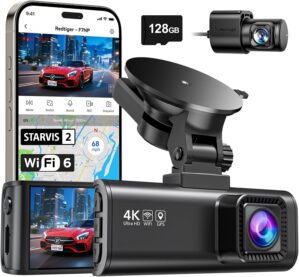 REDTIGER F7NP-4K Dashcam vorne und ...