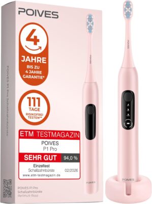 Schallzahnbürste P1 Pro Testsieger...