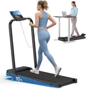 Laufband für Zuhause, faltbar, 4-i...